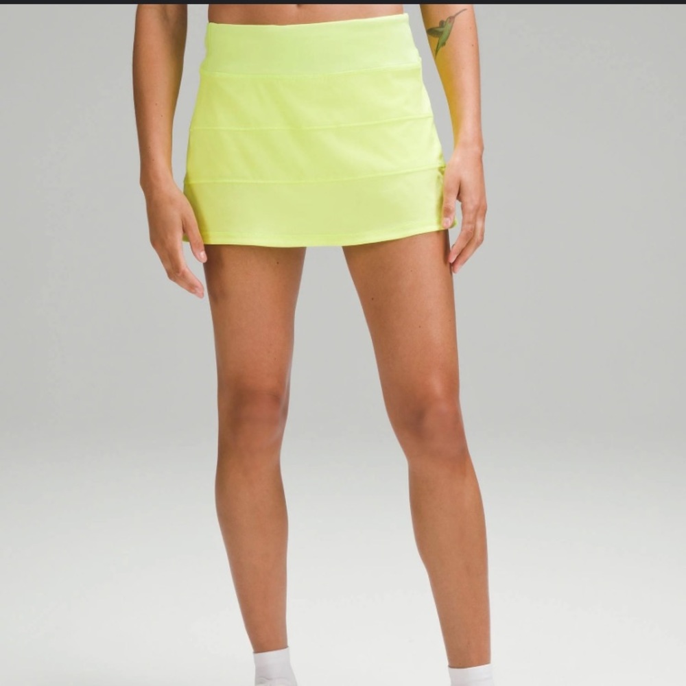 NWT Lululemon Pace Rival Mid-Rise Skirt *Long
